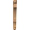 Ekena Millwork Balboa Craftsman Rough Sawn Bracket, Western Red Cedar, 4"W x 28"D x 40"H BKT04X28X40BOA04RWR - alternate 2
